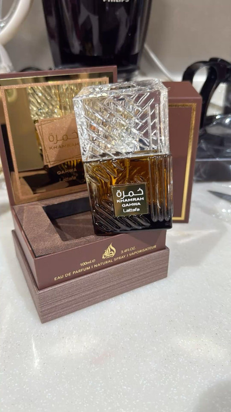 عطر لطافه مدل خمره قهوه حجم 100 میلی لیتر - Lattafa Khamrah Qahwa perfume