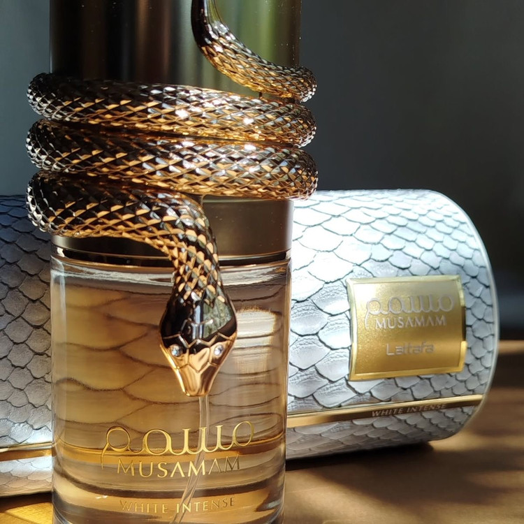 عطر لطافه مدل مسمم سفید اینتنس حجم 100 میل - Lattafa Musamam White Intense perfume