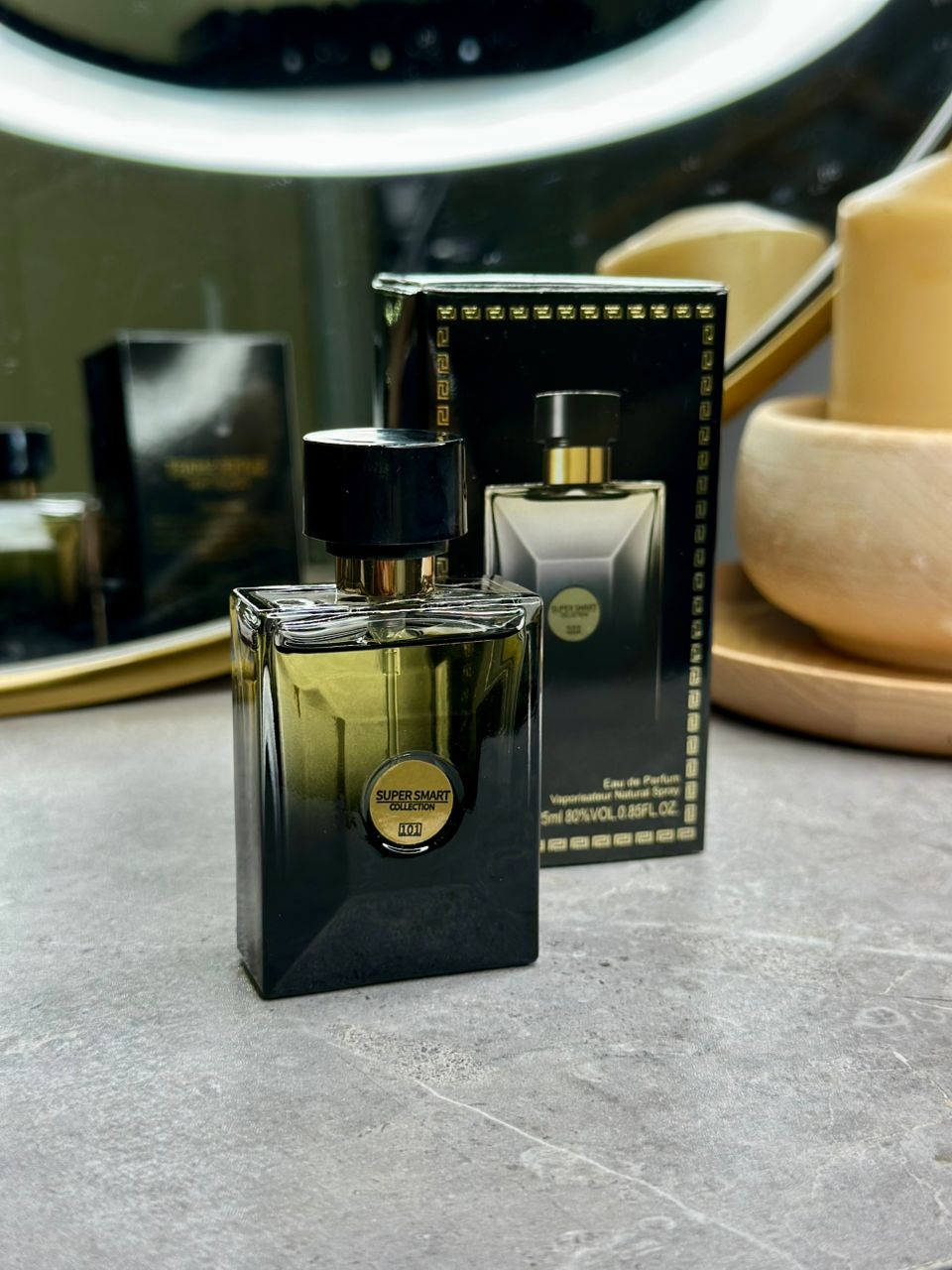عطر مینی سوپر اسمارت کالکشن ورساچ پورهوم عود نویر حجم 25میل