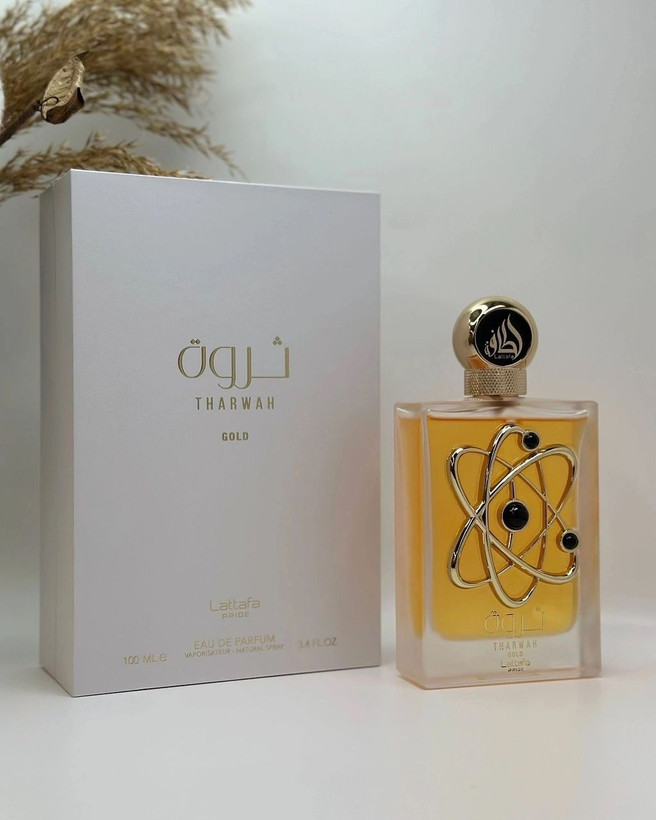 عطر لطافه مدل ثروت گلد (طلایی) حجم 100میل