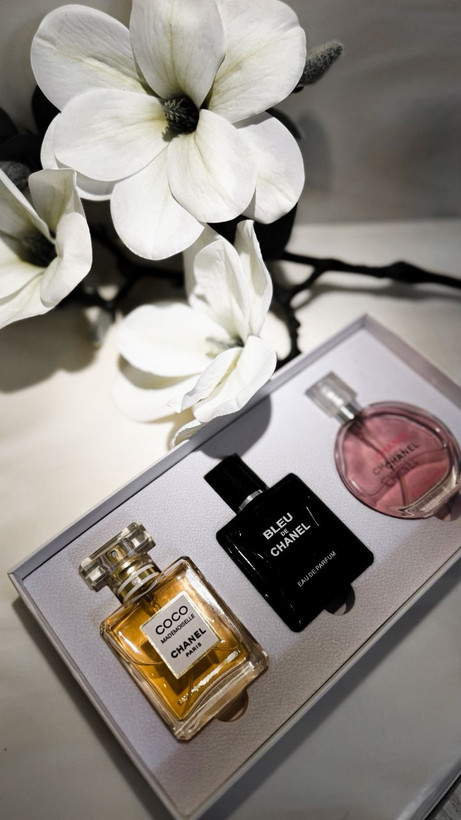 پک عطر سه تایی مینیاتوری شنل