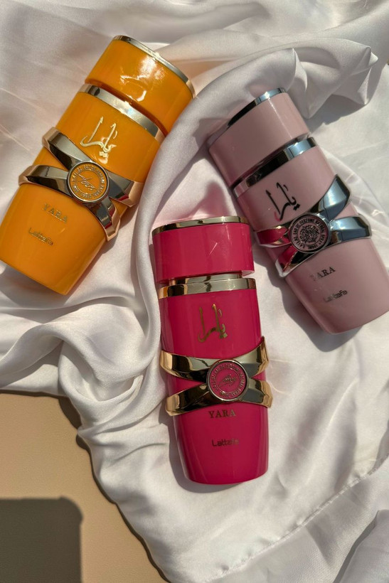 عطر لطافه مدل یارا صورتی حجم 100میل