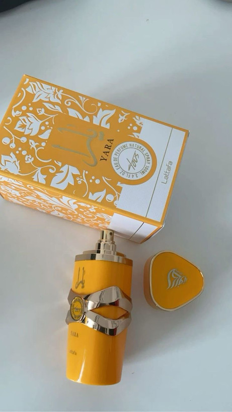 عطر لطافه مدل یارا نارنجی (توس)حجم 100میل